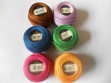Pack of 6 DMC Perle 8 Cotton