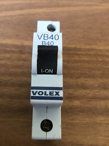 Volex vb40 amp mcb circuit - 40,