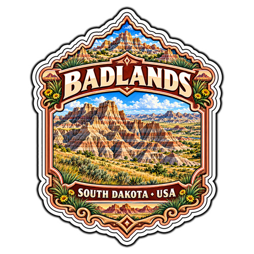 Badlands south dakota usa 1 - badlands, #1