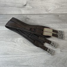 Thorowgood Brown Synthetic Girth 34" (85cm) Curved Elasticated Horse Tack