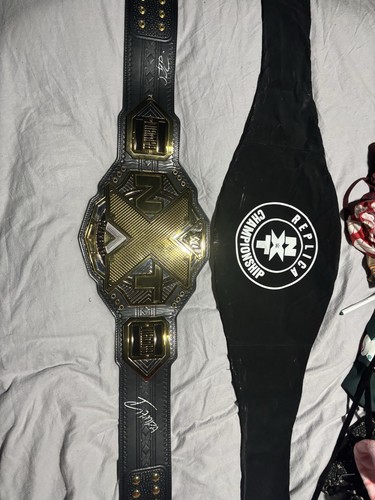 Signed wwe nxt championship - wwe,