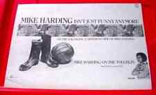 Mike Harding On The Touchline Vintage ORIG 1979 Press/Magazine ADVERT 12.5"x 9"
