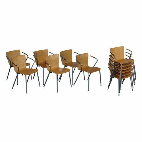 Six vintage fritz hansen - vintage,