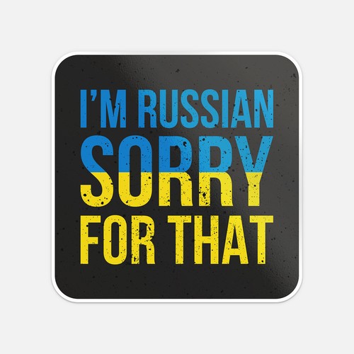 Russian sorry for that - i'm,