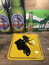 4 Embossed Moosehead BEER