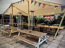 10m x 5m REFURB STRETCH TENT Seat  30+ PUB/CAFÉ/GARDEN Shade & Rain CANVAS