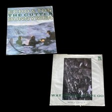 Echo & The Bunnymen - The Cutter.  1983 7Inch Vinyl Record Pic Sleeve VG/G