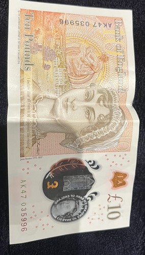 Rare banknote 10 - rare, £10