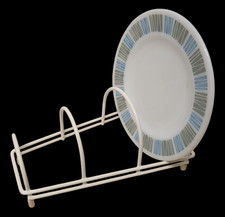 Vintage White Plastic Coated