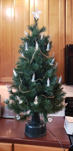 Vtg fiber optic christmas - vtg,