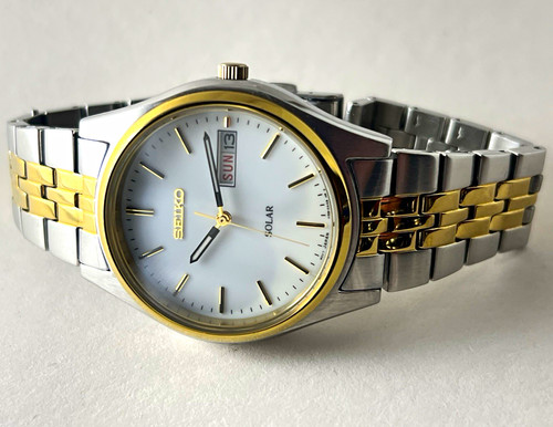 Seiko solar v158 a00a watch - solar,