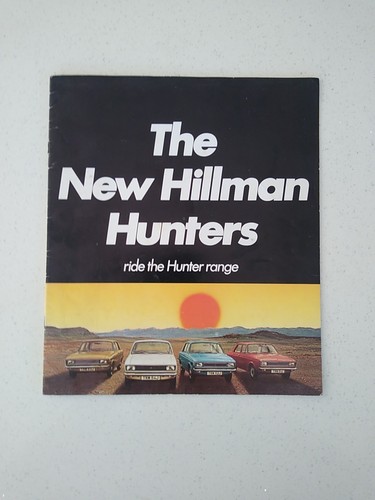 Rootes hillman hunter sales - hillman,