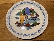 VINTAGE NORWEGIAN FIGGJO FLINT TORSKEFISKE PLATE NORWAY