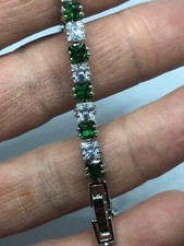Sterling Silver  925 Green