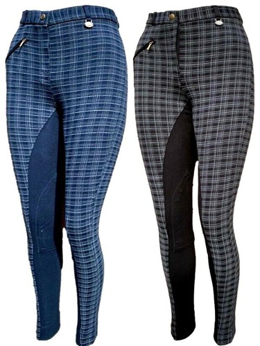 Ladies womens checked black - ladies/womens,
