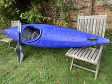 Blue Prijon Invader Plastic Kayak Teens Smaller Adults