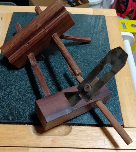 Antique wooden plough plane - antique,