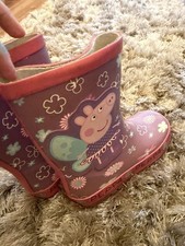 Pepper pig wellies size 10 