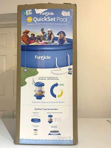 Funsicle quickset 12ft - 12ft, round