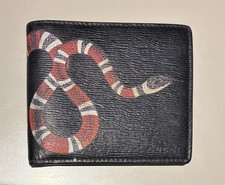 Gucci King Snake Leather