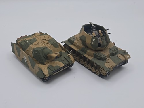 Metal german tank - german, model