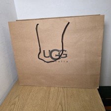 UGG Brown Empty Gift Bag  47cm-39cm-17cm