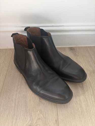 Black clark elastic side - black,