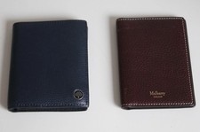 Mulberry blue leather wallet - mulberry, +