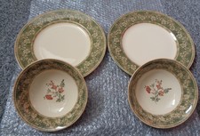 Green Floral Dinner Set  2