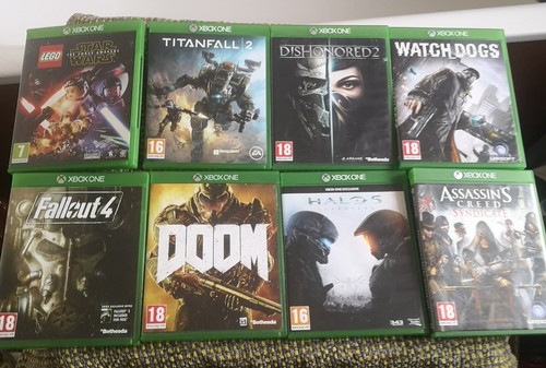 Xbox one game bundle - game, x8