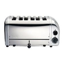 Dualit 6 Bun Toaster Polished