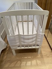 Kinder Valley Sydney Cot White