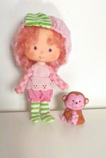 Strawberry Shortcake ? VINTAGE Doll Raspberry Tart and pet Rhubarb 