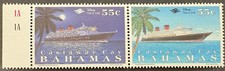 Bahamas 1998 SG1148-1149 Disney Cruise Liners Set of 2 MNH