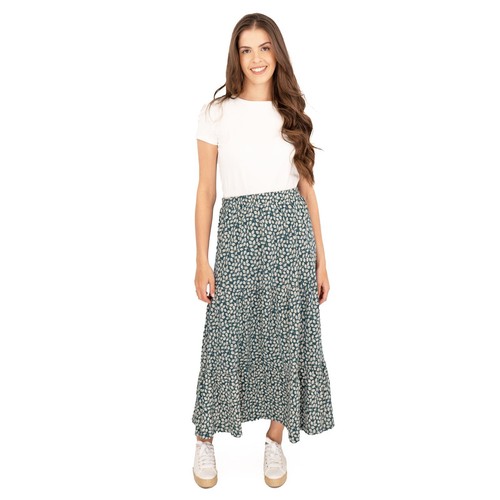 Seasalt womens skirt teal - womens,