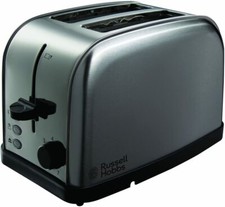 Russell Hobbs 2 Slice Toaster 18780 Futura  High Lift In Stainless Steel
