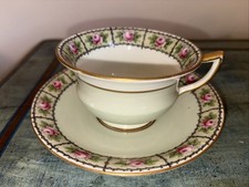Aynsley Cup and Saucer - Very Pretty, Good Condition