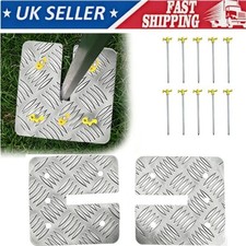 2 Sets Awning Leg Plates With