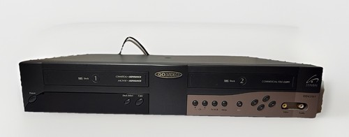 Govideo ddv3110 dual deck vhs - govideo,