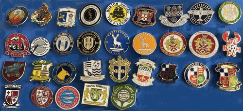 National league enamel - enamel, badges