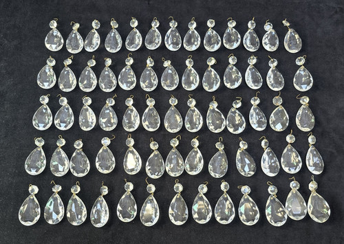Vintage chandelier crystal - chandelier,