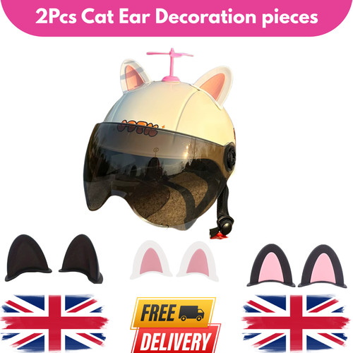 2pcs motorcycle helmet cat - helmet,