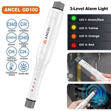 Combustible Gas Detector Natural Gas Leak Detector with Audible and Visual Alarm