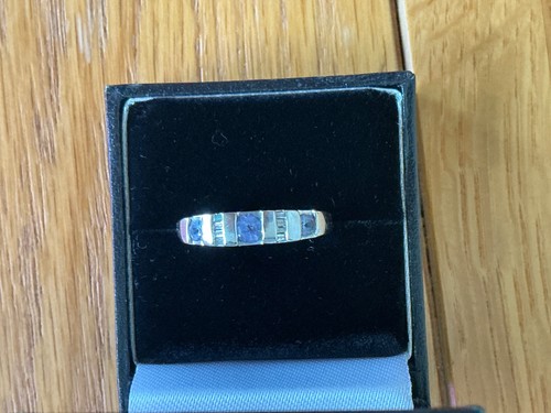Diamond and tanzanite white - tanzanite,