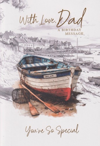 Dad birthday greeting card - greeting,