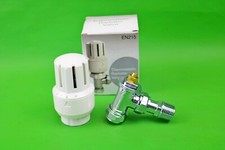 Pegler Mistral 15mm Chrome Angled Valve or TRV White Replacement Sensor Head