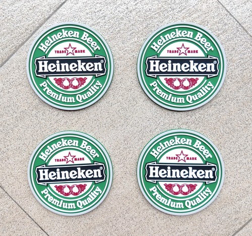 Free ship 4pcs heineken rubber - free,
