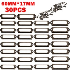 30Pcs 60x17mm Metal Label
