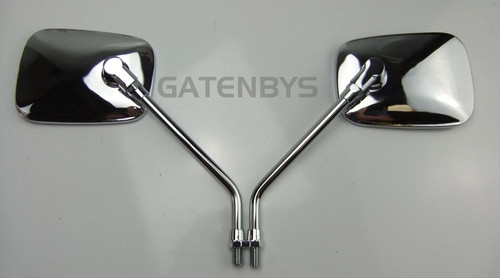 Chrome mirrors for suzuki - 2x,