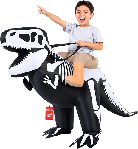 Kids inflatable skeleton rex - skeleton,
